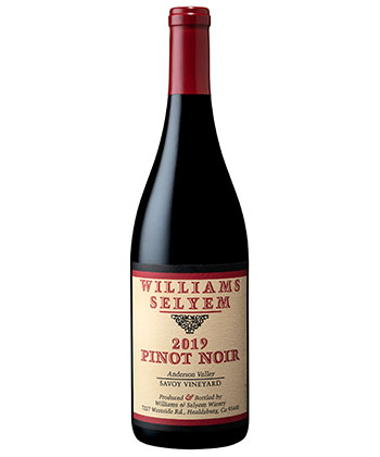 Williams-Selyem Savoy Vineyard Pinot Noir is one of the best Pinot Noirs for 2023