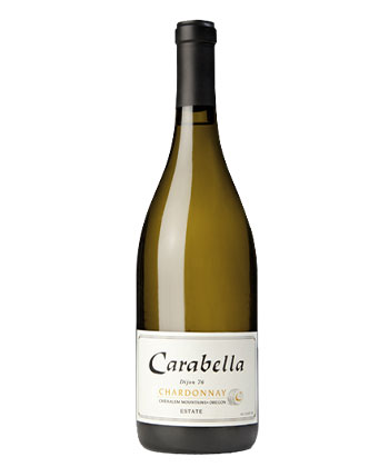 Carabella Vineyard Chardonnay Chehalem Mountains 2019 is one of the best Chardonnays from Oregon.