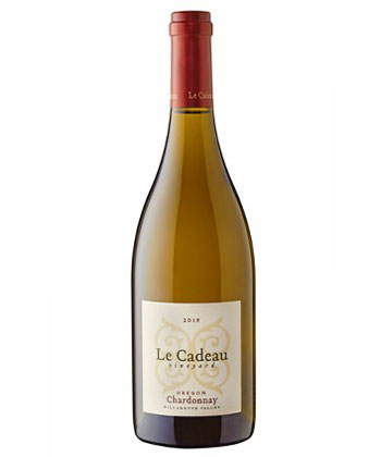 Le Cadeau Vineyard Chardonnay Willamette Valley 2019 is one of the best Chardonnays from Oregon.