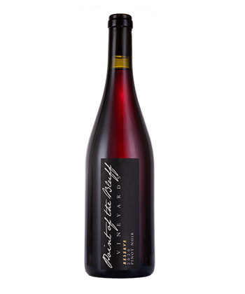 Point of the Bluff Vineyards Reserve Pinot Noir is one of the best red wines from the Finger Lakes.