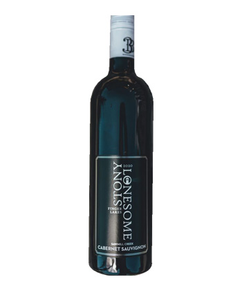 Stony Lonesome Cabernet Sauvignon Sawmill Creek Vineyard 2020 is one of the best red wines from the Finger Lakes.