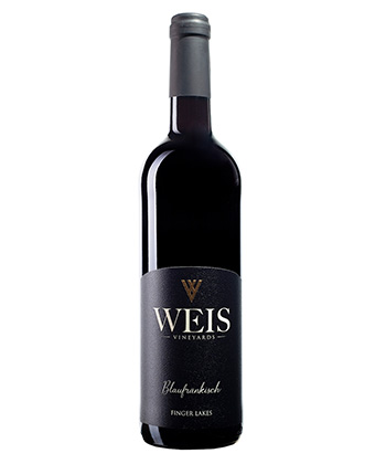 Weis Vineyards Blaufränkish 2020 is one of the best red wines from the Finger Lakes.