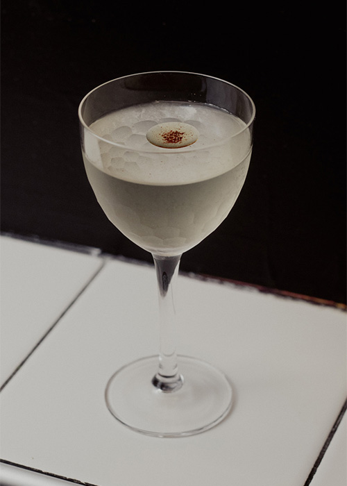 The Za'atar Martini from Please Bring Chips in Washington, D.C. is an example of bartenders harnessing Middle Eastern flavors in cocktails.