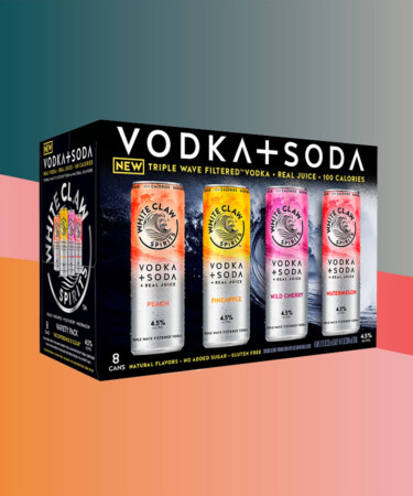 White Claw Debuts New Vodka + Soda Line With Four Fruit Flavors