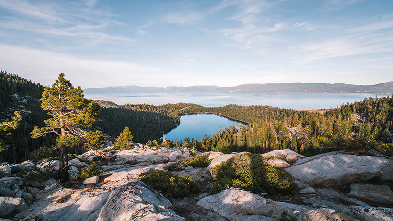 Lake Tahoe California/Nevada is one of the top beer destinations for 2023. 