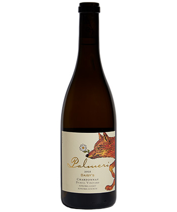 Palmeri Wines Durell Vineyard Daisy's Chardonnay is one of the best Chardonnays for 2023. 