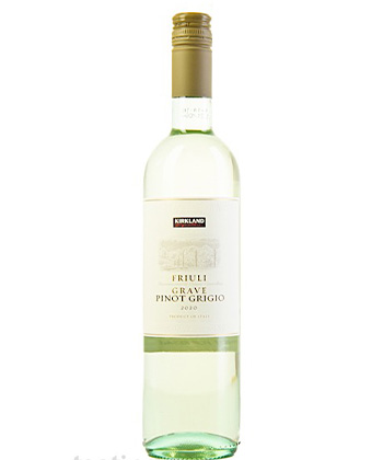 Kirkland Signature Friuli Grave Pinot Grigio 2021 is one of the best wines from Costco right now. 