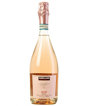 Kirkland Signature Prosecco Rosé DOC is one of the best wines from Costco right now. 