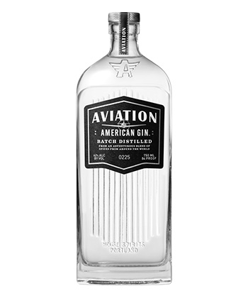 Aviation American Gin is one of the best gins for gin haters in 2023.