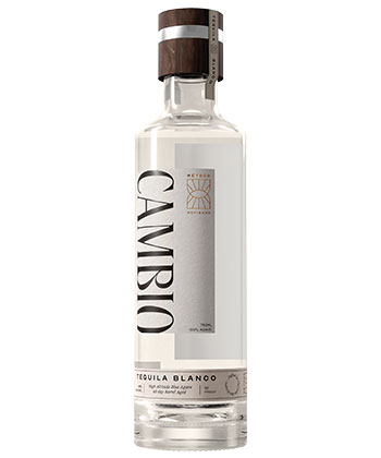 Cambio Tequila Blanco is one of the best tequilas for 2023. 