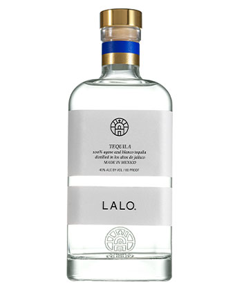 LALO Tequila Blanco is one of the best tequilas for 2023. 