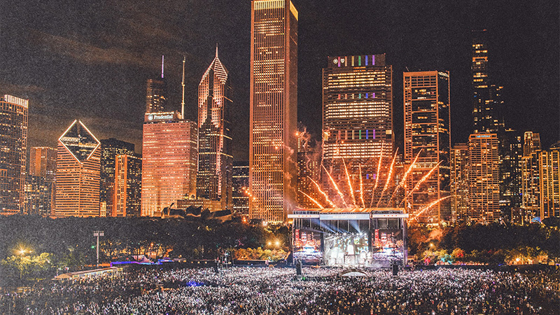 Lollapalooza is a music festival in the U.S. charging between $10 and $12 for drinks.
