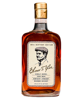 Elmer T. Lee '90th Birthday Edition' Single Barrel Sour Mash Bourbon Whiskey is one of the most expensive bourbons in the world. 