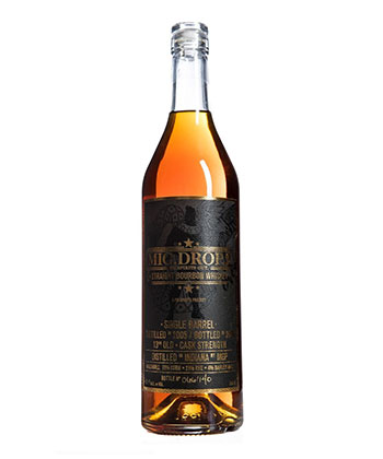 Mic Drop Single Barrel 13 Year Old Straight Bourbon Whiskey is one of the most expensive bourbons in the world.