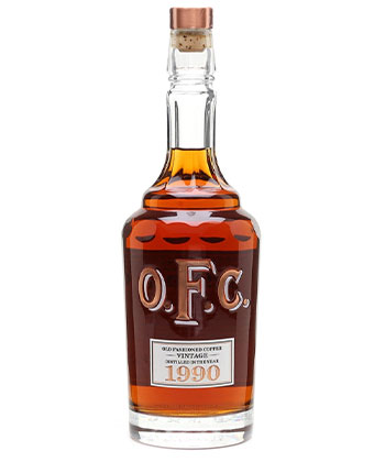 Buffalo Trace Distillery O.F.C. Old Fashioned Copper Bourbon Whiskey is one of the most expensive bourbons in the world.