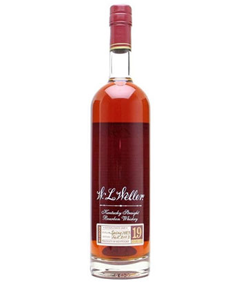 W.L. Weller 19 Year Old Kentucky Straight Bourbon Whiskey is one of the most expensive bourbons in the world.