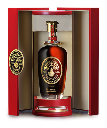 Michter's Celebration Sour Mash Whiskey is one of the most expensive bourbons in the world. 