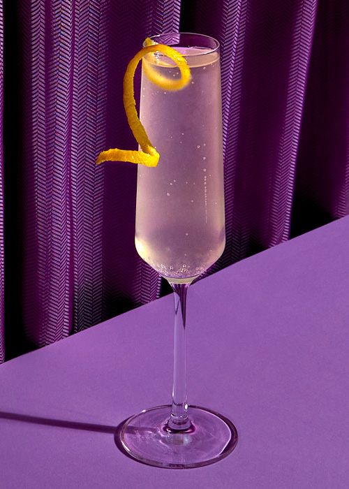 The French 75 is one of the easiest gin cocktails to make.