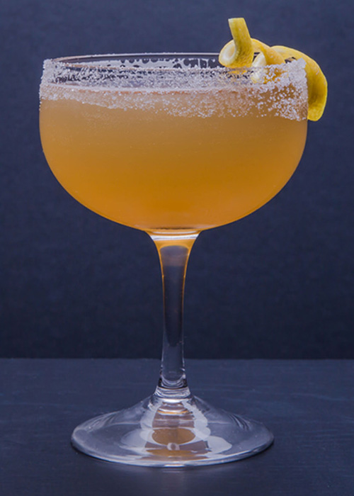 The Sidecar is one of the easiest brandy cocktails to make.