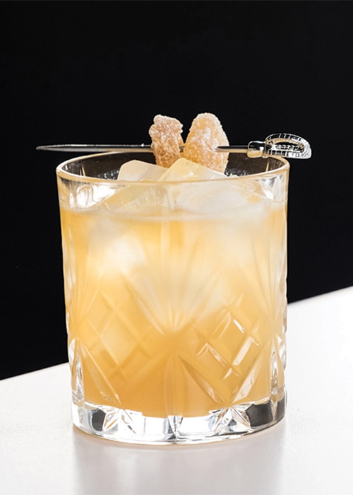 The Penicillin is one of the most popular cocktails in the world