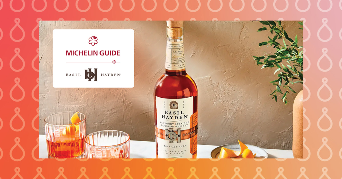 Basil Hayden is Now the Official American Whiskey of Michelin Guide U.S.