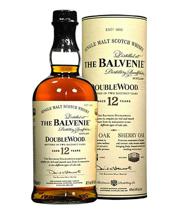 The Balvenie 12 Year Old DoubleWood Single Malt Scotch Whisky is one of the best alternatives to The Macallan. 