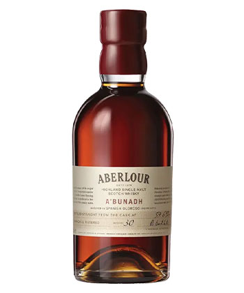 Aberlour A’bunadh Speyside Single Malt Scotch Whisky is one of the best alternatives to The Macallan.