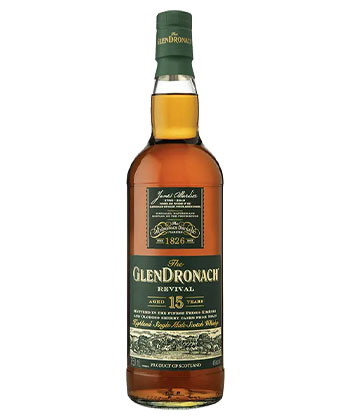 The GlenDronach Revival Aged 15 Years is one of the best alternatives to The Macallan. 