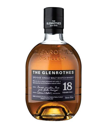 The Glenrothes 18 Years Old Speyside Single Malt Scotch Whisky is one of the best alternatives to The Macallan. 