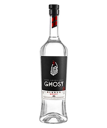 Ghost Tequila Spicy Blanco is one of the best tequilas for Margaritas in 2023.