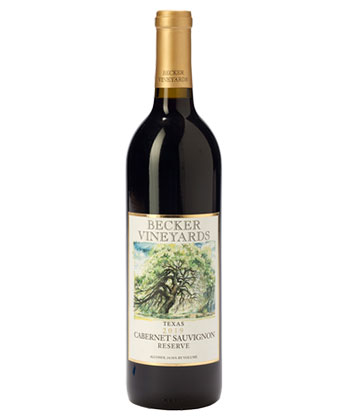 Becker Vineyards Cabernet Sauvignon Reserve is one of the best Cabernet Sauvignons for 2023. 