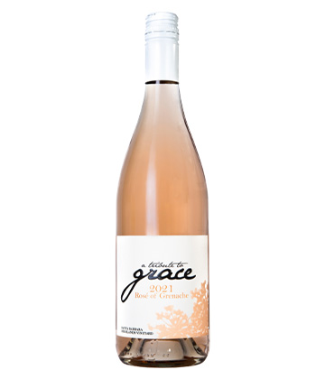A Tribute to Grace Rosé of Grenache Santa Barbara Highlands Vineyard 2022 is one of the best rosés for 2023. 