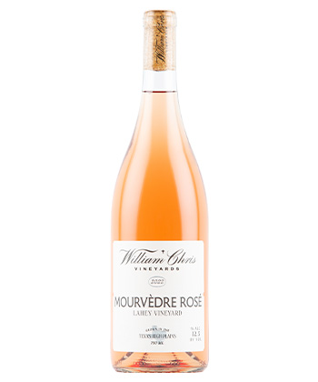 William Chris Vineyards Mourvèdre Rosé Lahey Vineyards 2022 is one of the best rosés for 2023. 