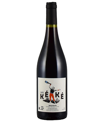 Domaine K. Descombes Beaujolais 'Cuvée Kéké' 2021 is one of the best Beaujolais wines under $30.