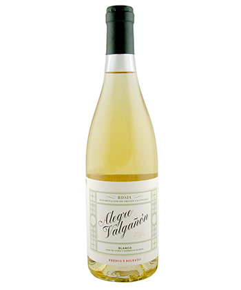 Alegre Valgañón Rioja Blanco 2020 is one of the best white Riojas. 