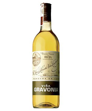 R. López de Heredia Viña Gravonia Crianza 2015 is one of the best white Riojas. 