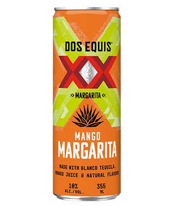 Dos Equis Mango Margarita is one of the best ready-to-drink Margaritas for 2023. 