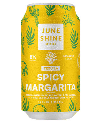 JuneShine Spirits Spicy Tequila Margarita is one of the best ready-to-drink Margaritas for 2023. 