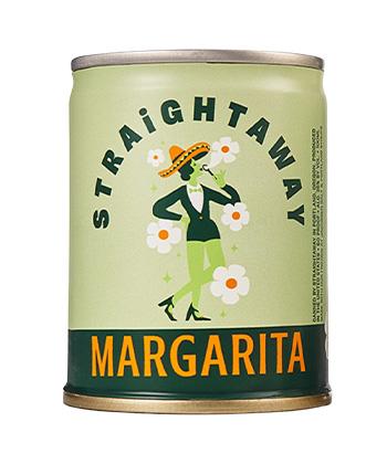 Straightaway Margarita is one of the best ready-to-drink Margaritas for 2023. 