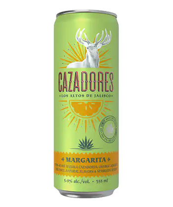 Tequila Cazadores Ready-to-Drink Margarita is one of the best ready-to-drink Margaritas for 2023. 