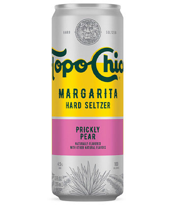 Topo Chico Margarita Hard Seltzer Prickly Pear is one of the best ready-to-drink Margaritas for 2023. 