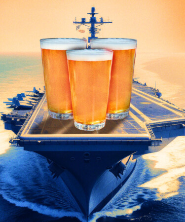 The Royal Navy’s Largest Aircraft Carrier Has a Pub — and 1,600 Jolly Sailors — Onboard