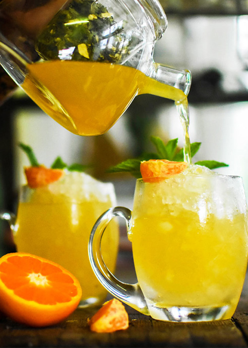 The Mandarin Gin Punch is one of the best punches for 2023.