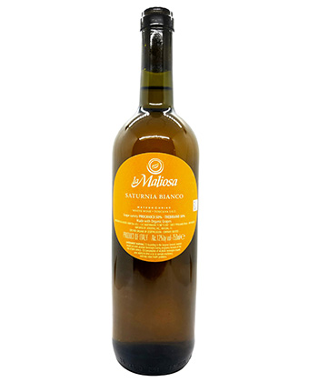 La Maliosa 'Saturnia' Bianco 2020 is one of the best orange wines for 2023. 