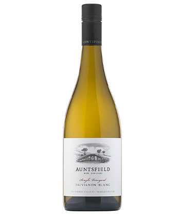 Auntsfield Single Vineyard Sauvignon Blanc 2022 is one of the best Sauvignon Blancs for 2023. 