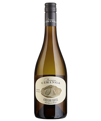 Domaine Ciringa ‘Fosilni Breg’ Sauvignon Blanc 2020 is one of the best Sauvignon Blancs for 2023. 