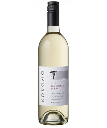 Kokomo Winery Timber Crest Vineyard Sauvignon Blanc 2022 is one of the best Sauvignon Blancs for 2023. 