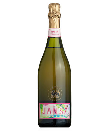 Jansz Premium Sparkling Rosé NV is one of the best sparkling rosés for 2023. 