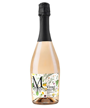Montinore Vivacé Prosecco Rosé 2021 is one of the best sparkling rosés for 2023. 