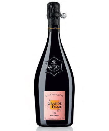 Veuve Cliquot La Grande Dame Rosé 2012 is one of the best sparkling rosés for 2023. 